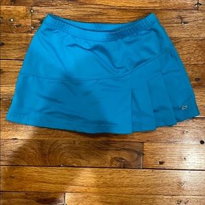 Blue tennis skirt